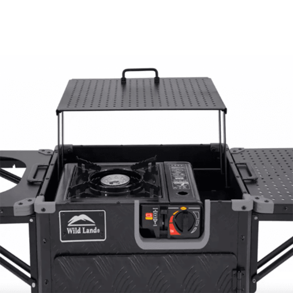 Cocina camping plegable